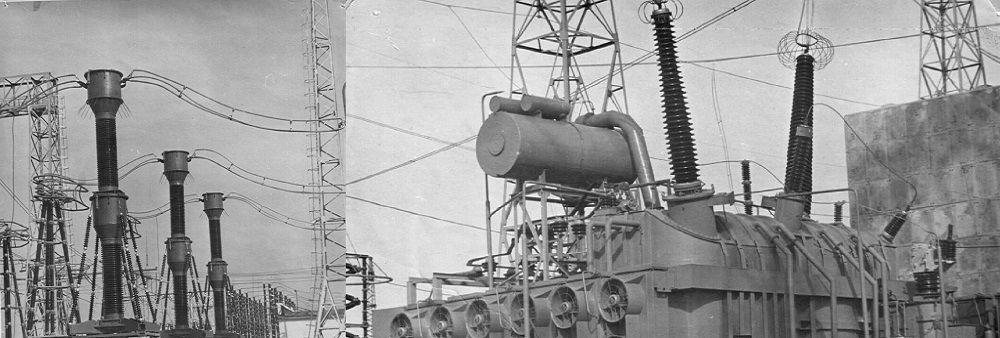 1970г. ПС Московская — трансформатор тока 750 кВ, тип ТРН-750