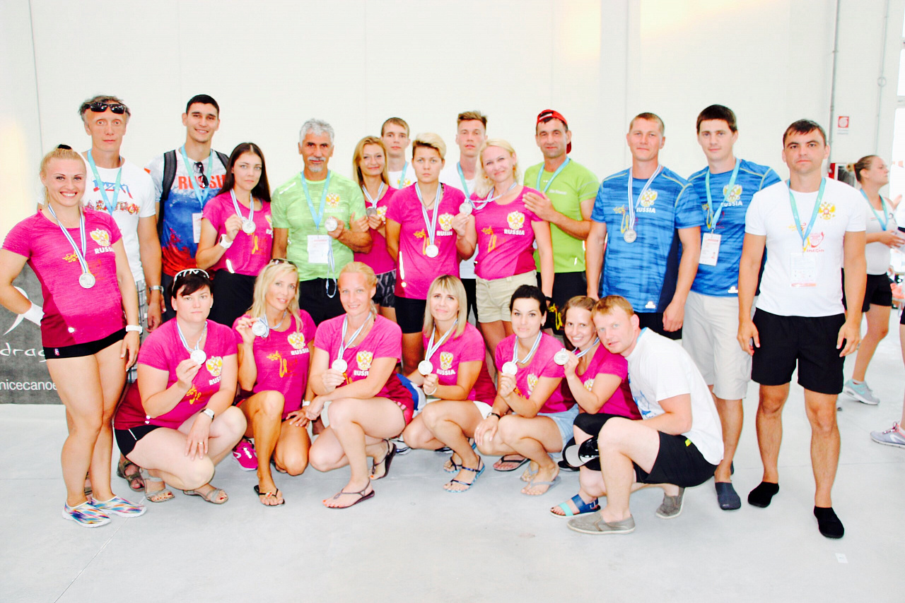 ЭЦМ-Смоленск: Участие в Клубном Чемпионате Мира 2017г. по гребле на лодках класса "Дракон".